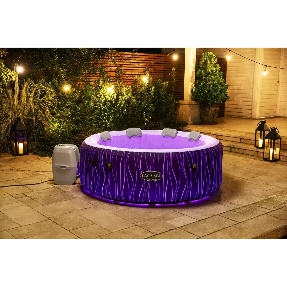 Bestway Lay-Z-Spa Hollywood AirJet piepūšamais spa Photo 29
