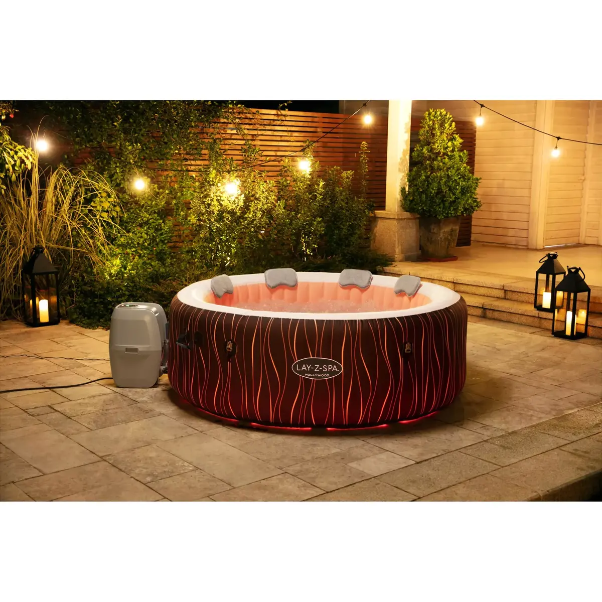 Bestway Lay-Z-Spa Hollywood AirJet piepūšamais spa Photo 30