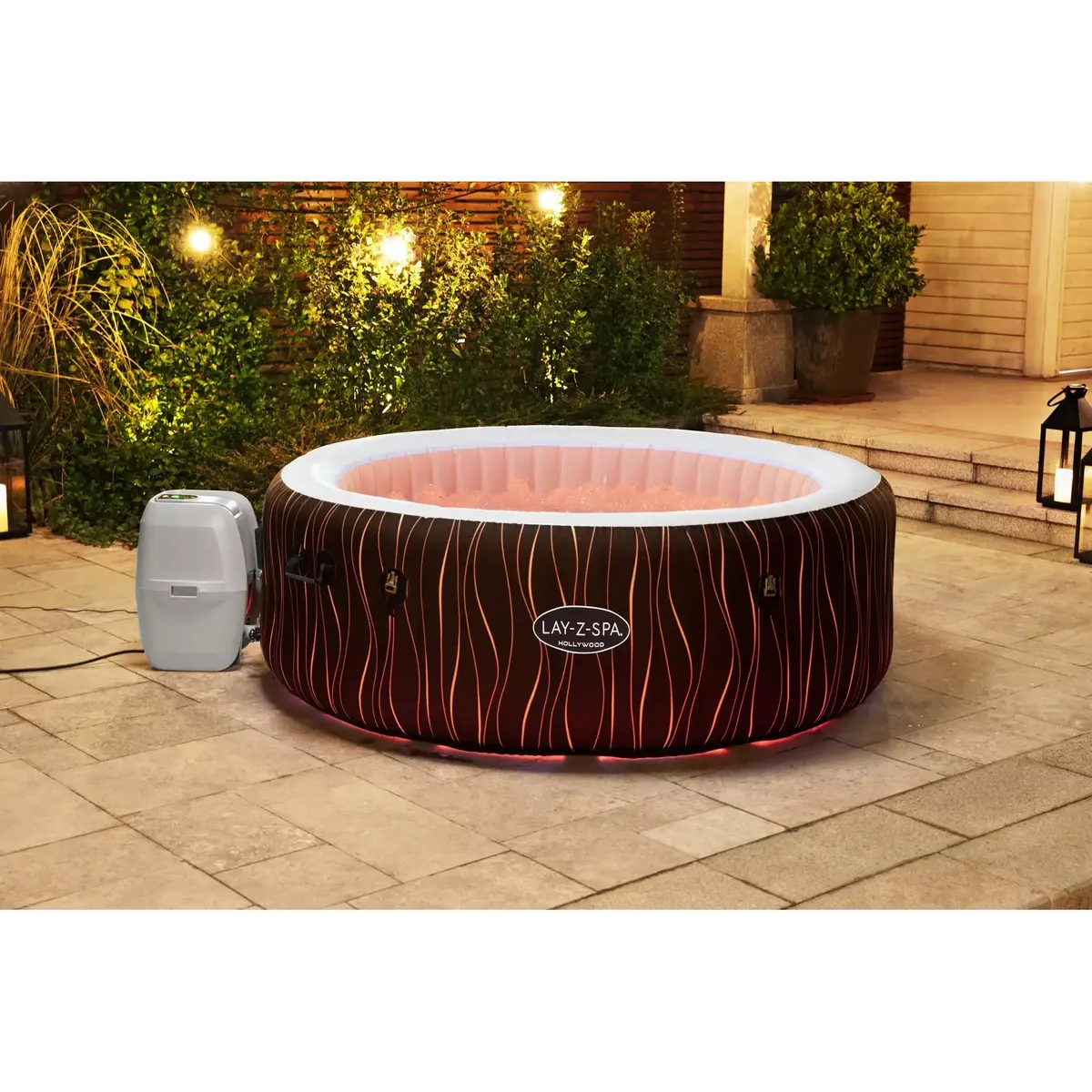 Bestway Lay-Z-Spa Hollywood AirJet piepūšamais spa Photo 33