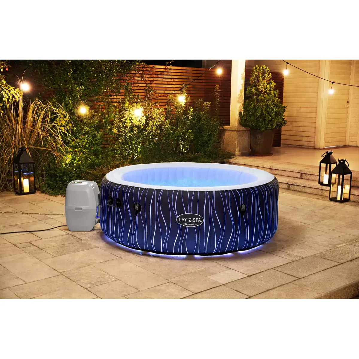 Bestway Lay-Z-Spa Hollywood AirJet piepūšamais spa Photo 34