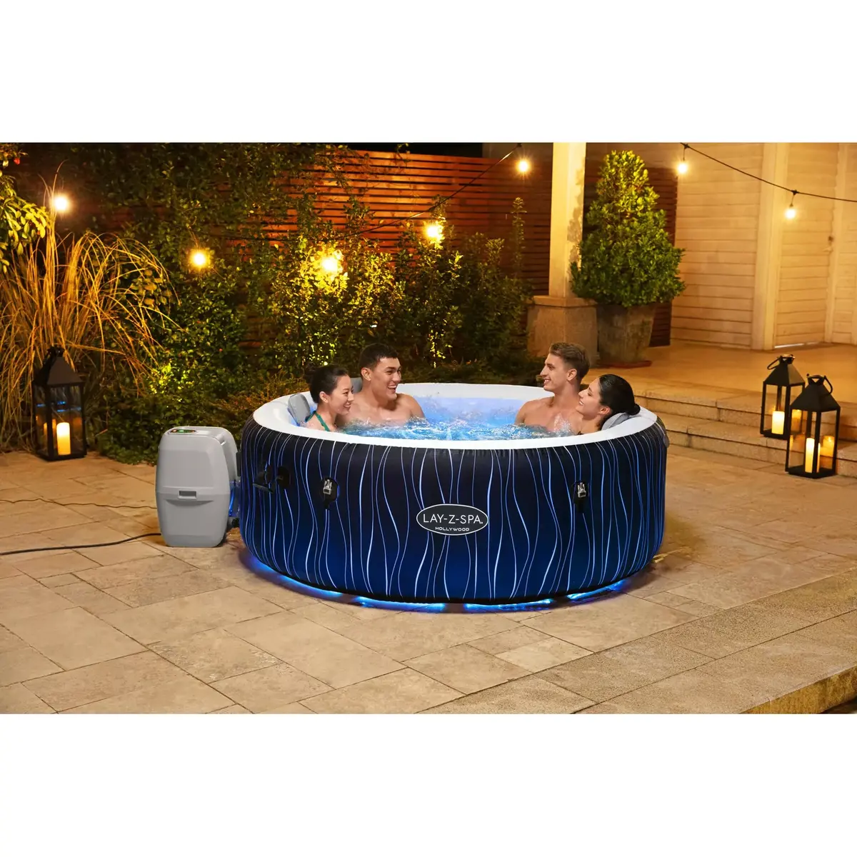 Bestway Lay-Z-Spa Hollywood AirJet piepūšamais spa Photo 36