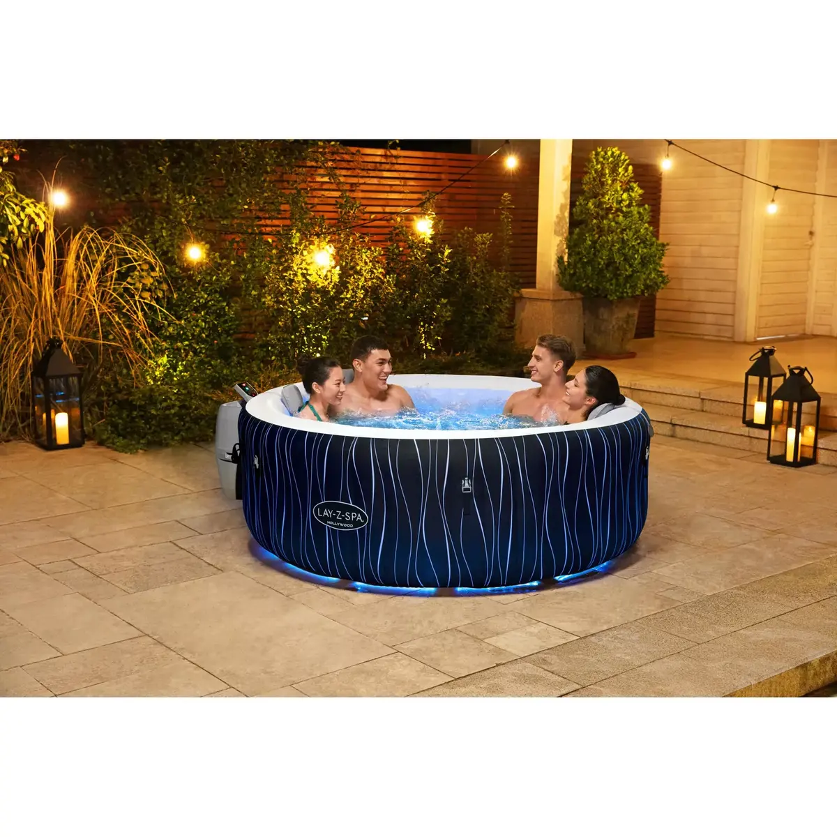 Bestway Lay-Z-Spa Hollywood AirJet piepūšamais spa Photo 37