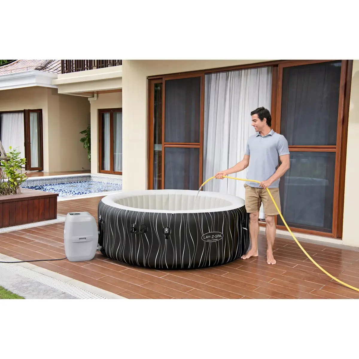 Bestway Lay-Z-Spa Hollywood AirJet piepūšamais spa Photo 47