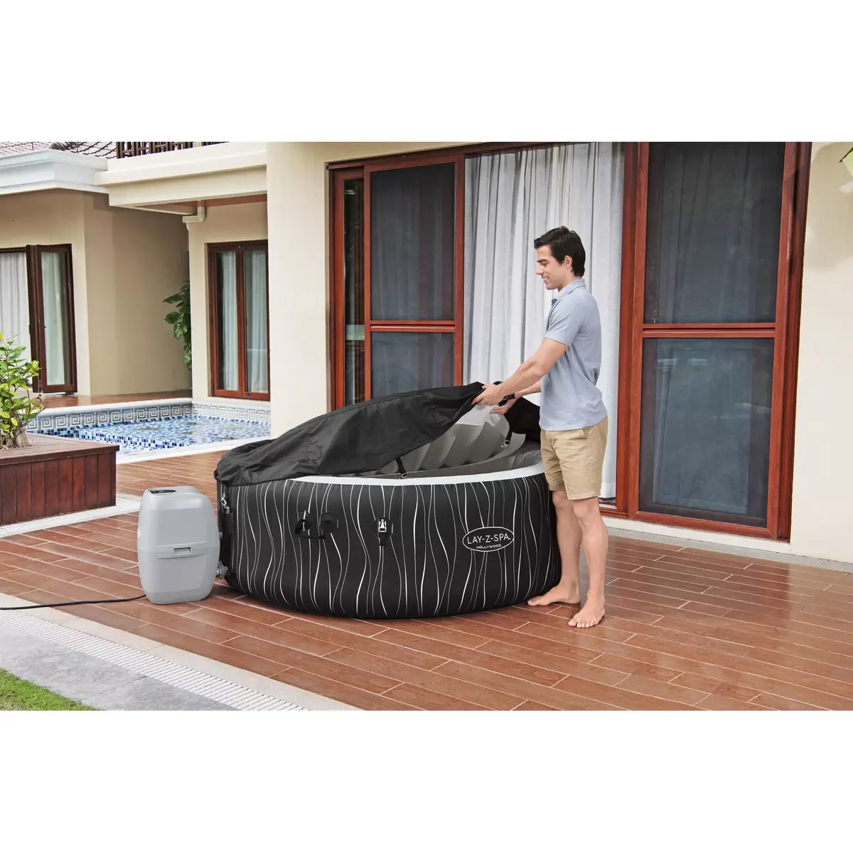 Bestway Lay-Z-Spa Hollywood AirJet piepūšamais spa Photo 48