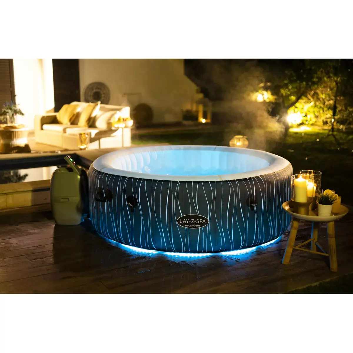 Bestway Lay-Z-Spa Hollywood AirJet piepūšamais spa Photo 58