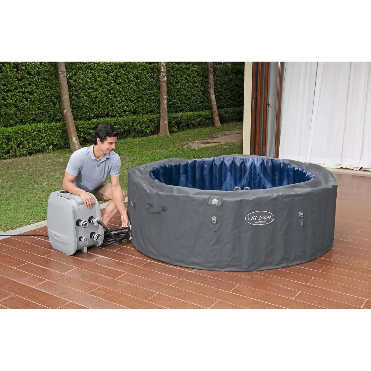 Bestway Lay-Z-Spa Hollywood AirJet piepūšamais spa Photo 61