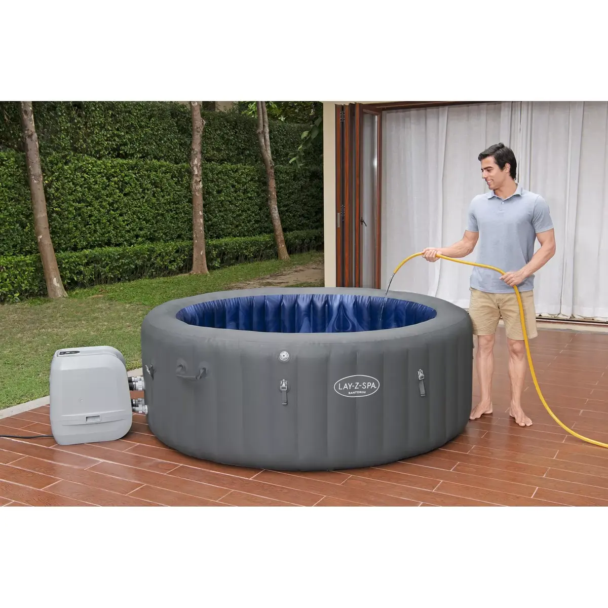 Bestway Lay-Z-Spa Hollywood AirJet piepūšamais spa Photo 63
