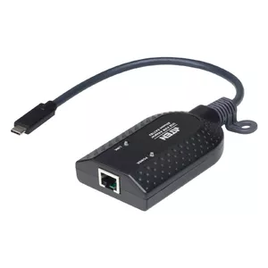 ATEN USB-C Virtual Media KVM Adapter KA7183-AX USB Keyboard Mouse Black
