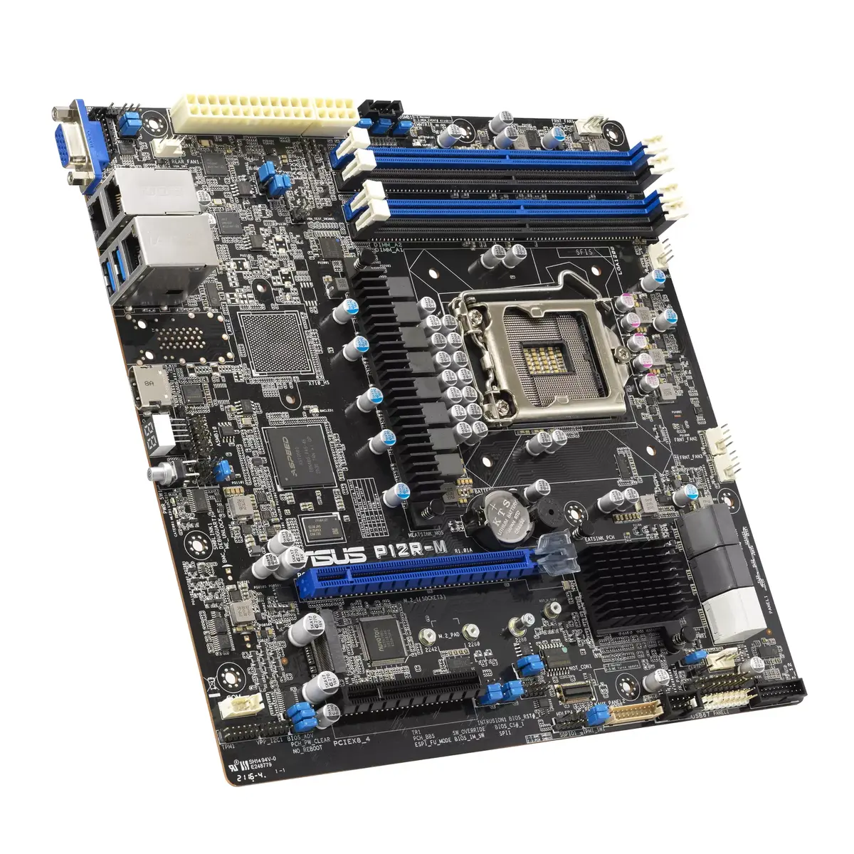 Mātesplate ASUS P12R-M (Intel C252, LGA 1200) Photo 2