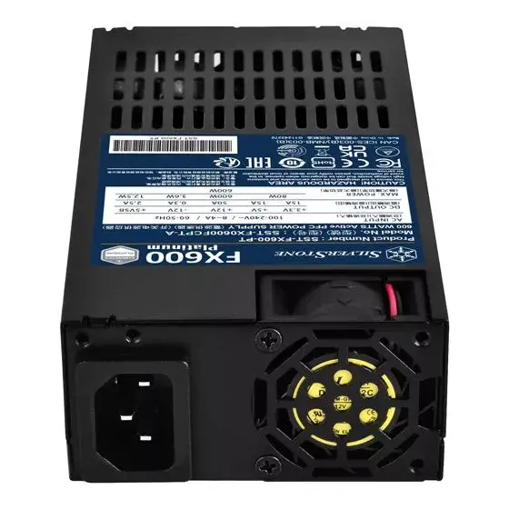 Barošanas bloks Silverstone FX600 Platinum Photo 5