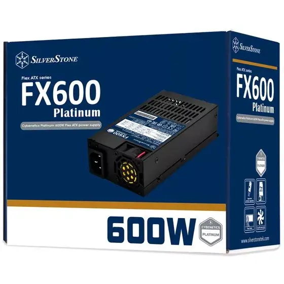 Barošanas bloks Silverstone FX600 Platinum Photo 11