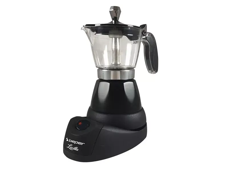 Espresso machine Beper 3 cups BC.040N Photo 2