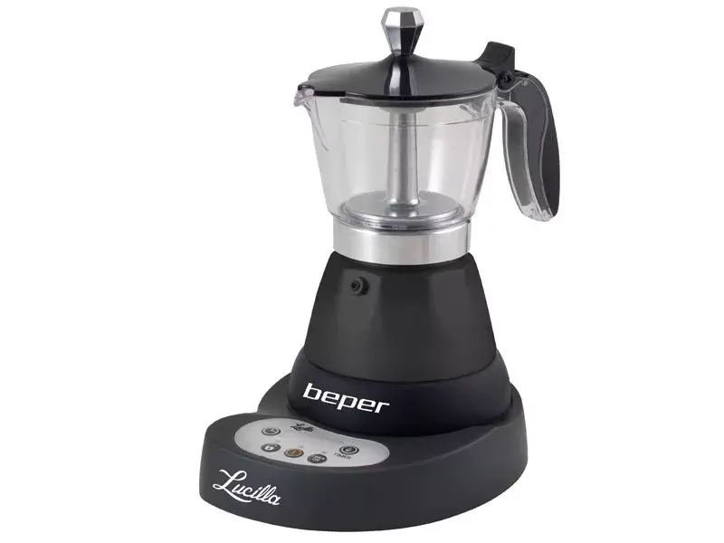 Espresso machine Beper 3 cups BC.041N Photo 2