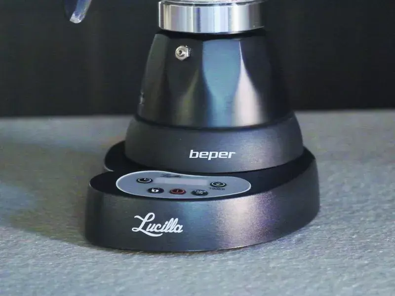 Espresso machine Beper 3 cups BC.041N Photo 19