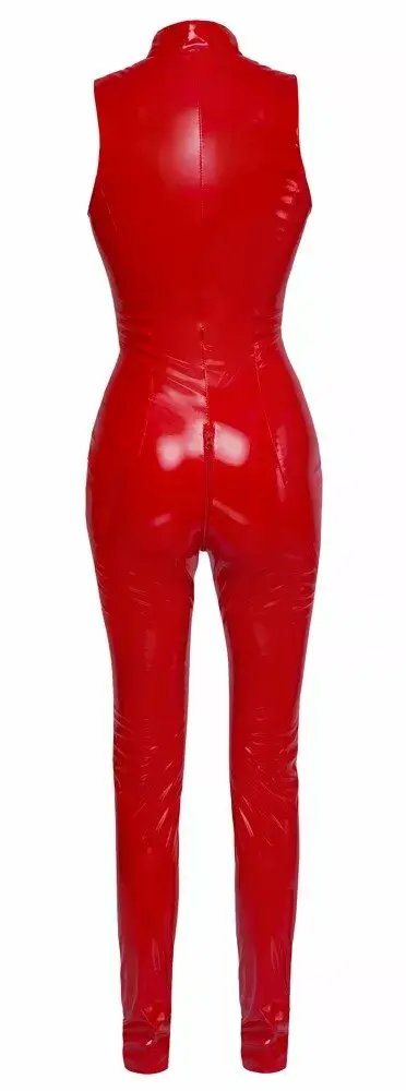 Vinyl Jumpsuit Bodie XL Red — black level Photo 7