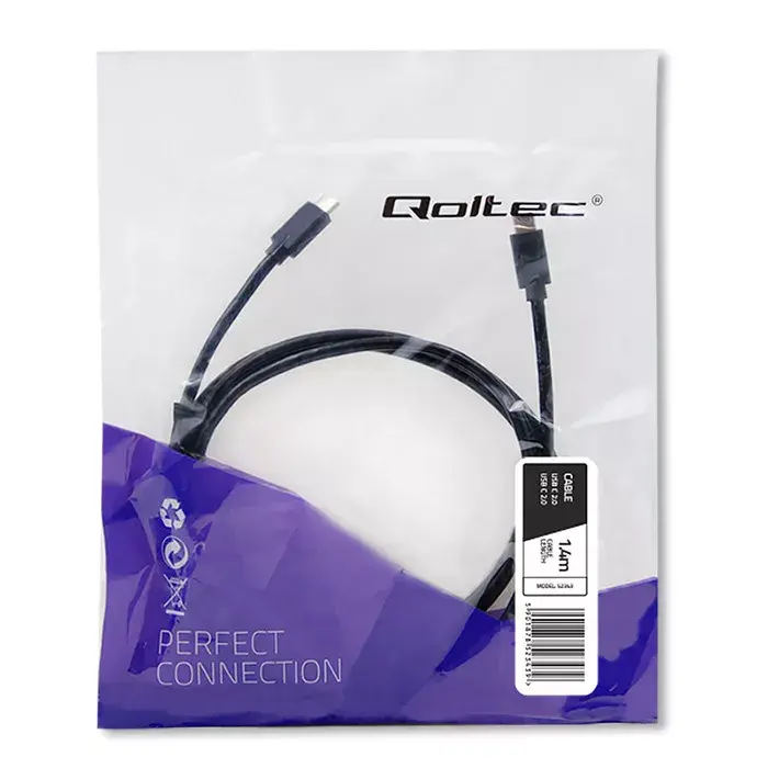 QOLTEC 52343 USB-C to USB-C cable 1.4 m Photo 6