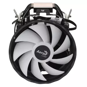 CPU Cooler AEROCOOL PGS Rave 4 FRGB 120mm fan, 4 heat pipes, ARGB, 120×25 mm, 1800 RPM, 12 V, 0.5 A