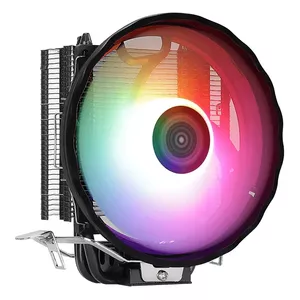 Air cooler AEROCOOL Rave 3 FRGB 120 mm Black White — 4 heat pipes, ARGB, Hydraulic bearing, 1800 RPM