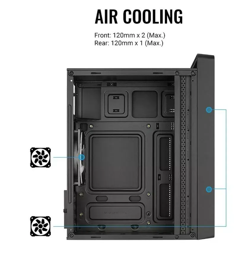 AEROCOOL PGS CS-109-G-BK-v1 FRGB корпус Photo 5