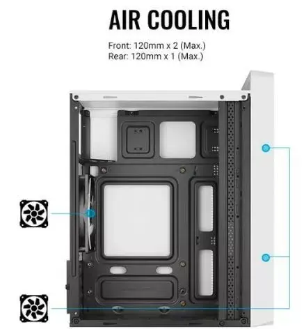 Корпус AEROCOOL PGS CS-109-G-WT-v1 Photo 6