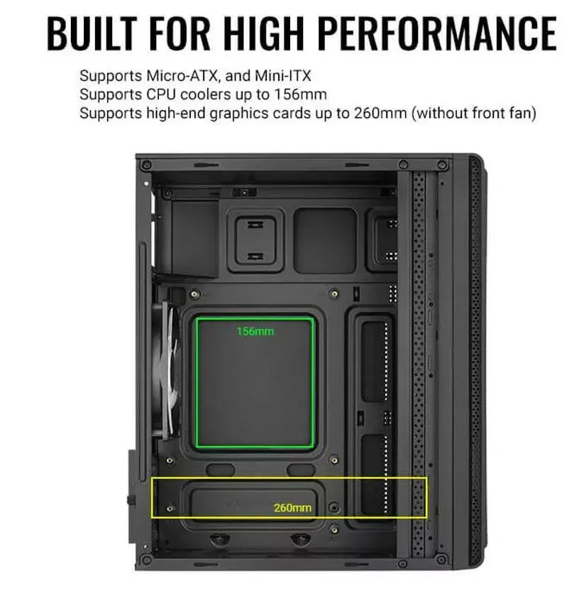 AEROCOOL PGS Evo Mini-G корпус Mini ITX Photo 13