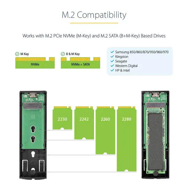 SSD korpuss StarTech.com M2-USB-C-NVME-SATA Photo 14