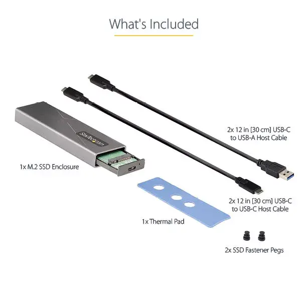 SSD korpuss StarTech.com M2-USB-C-NVME-SATA Photo 16