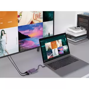 Sandberg USB-C Dock 2xHDMI+USB+PD