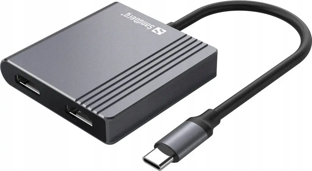 Док-станция Sandberg USB-C 2xHDMI+USB+PD Photo 7
