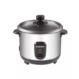 Beper 90.550 rice cooker 1 L 400 W Stainless steel