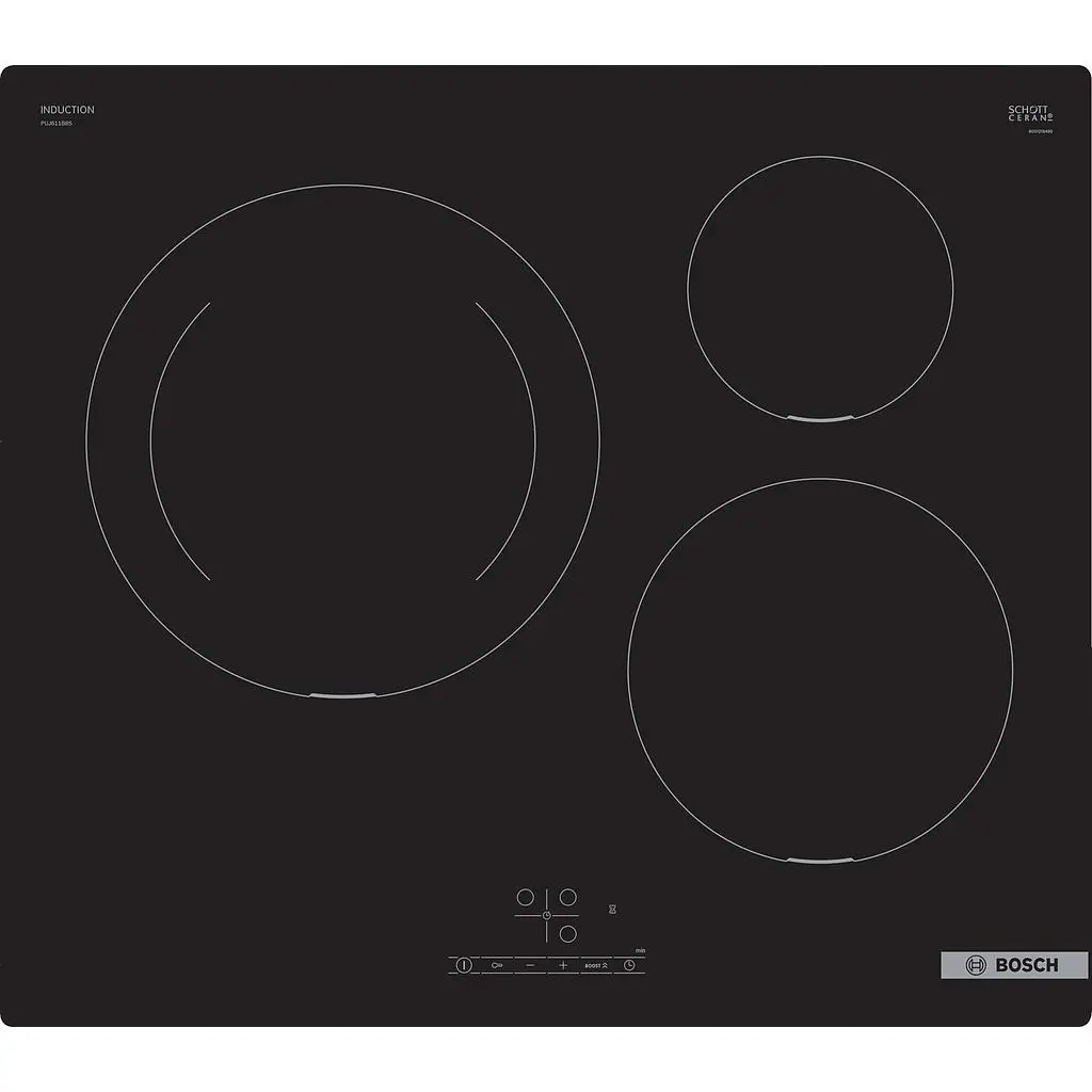 Bosch Serie 4 PUJ611BB5E indukcijas plīts 60 cm Photo 4