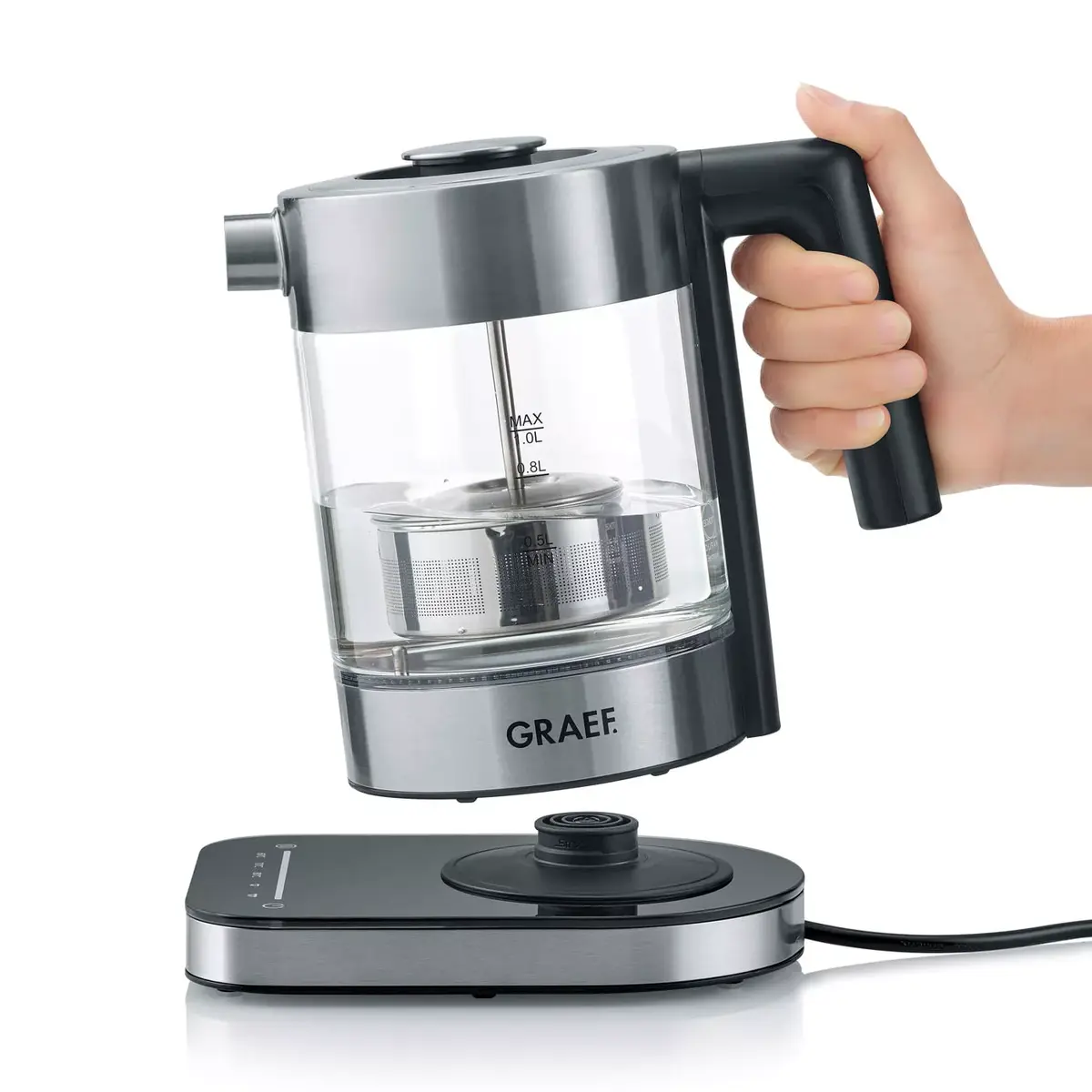 Electric kettle Graef 1 L 2000 W WK350 Photo 3