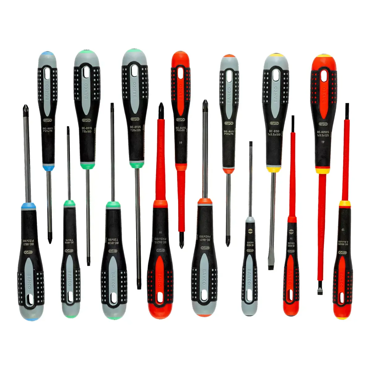 Manual screwdriver set Bahco BE-9877 Photo 2