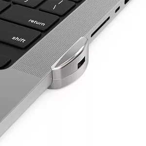 Compulocks Ledge Lock Adapter for MacBook Pro 16" M1 M2 M3 Silver