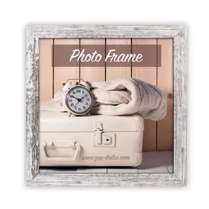 Single picture frame ZEP Nelson 6 Wood Brown 200x200 mm