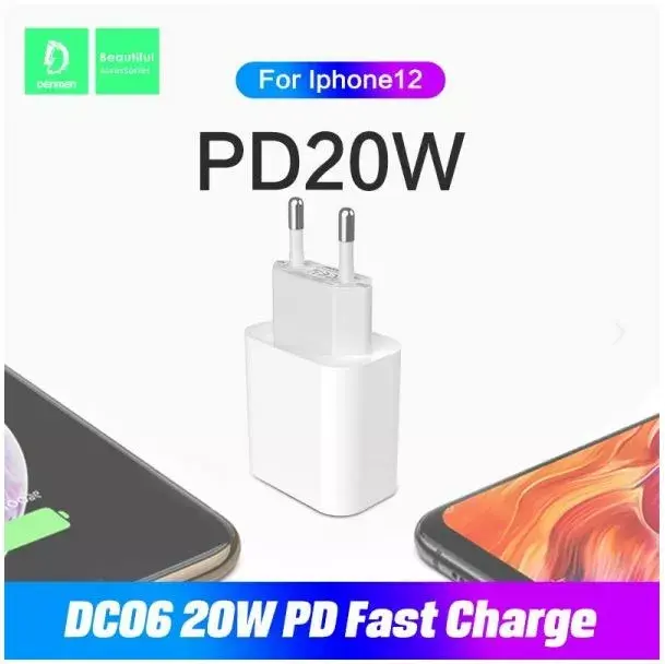 DENMEN DC06 PD 20W USB‑C lādētājs Photo 2