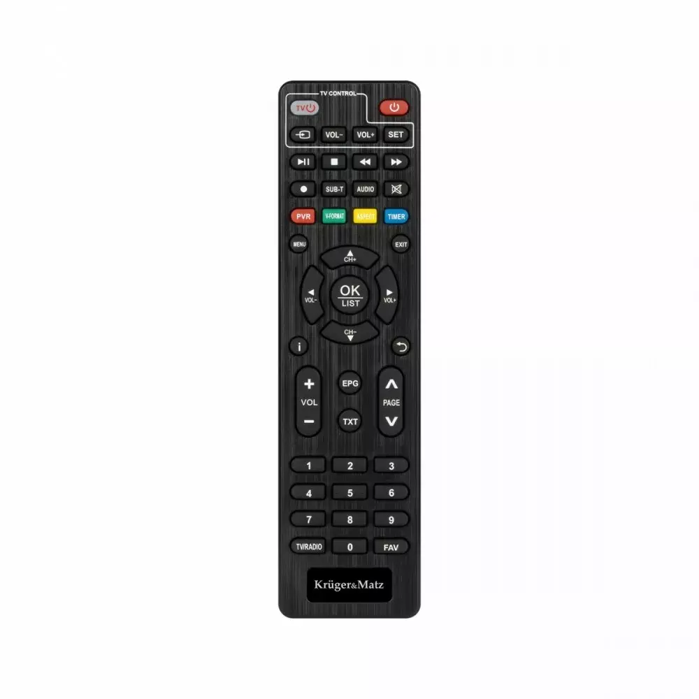 TV uztvērējs kruger & matz KM9999 DVB-T2 HEVC H.265 Photo 4