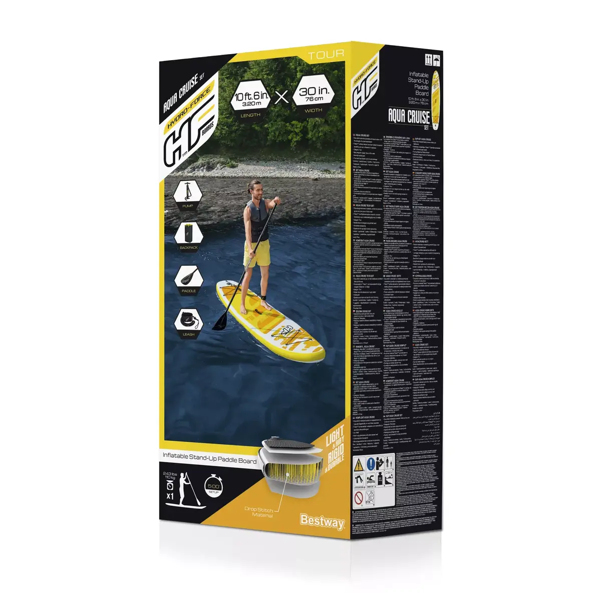 Bestway Hydro-Force Aqua Cruise SUP 10'6" Photo 31