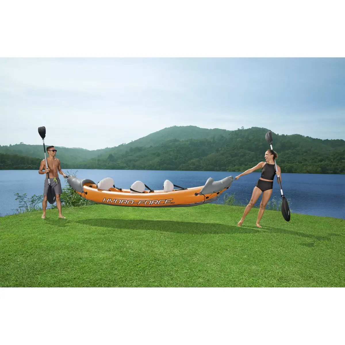 Надувной каяк Bestway Hydro-Force Rapid X3 Photo 26