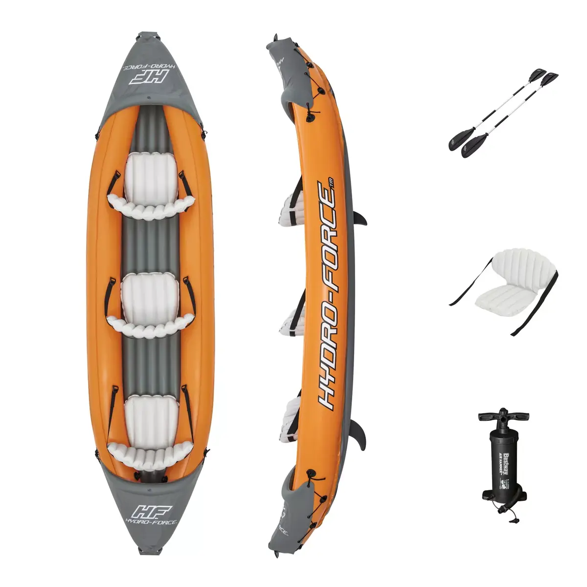 Надувной каяк Bestway Hydro-Force Rapid X3 Photo 33