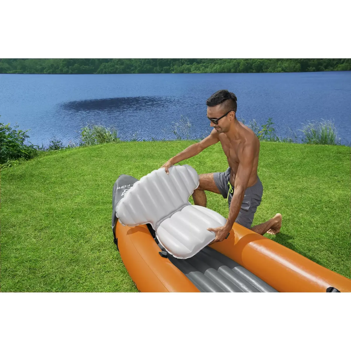 Надувной каяк Bestway Hydro-Force Rapid X3 Photo 40