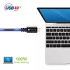 TECHLY 362602 USB4 Gen 3x2 USB‑C кабель 0,8 м Photo 6