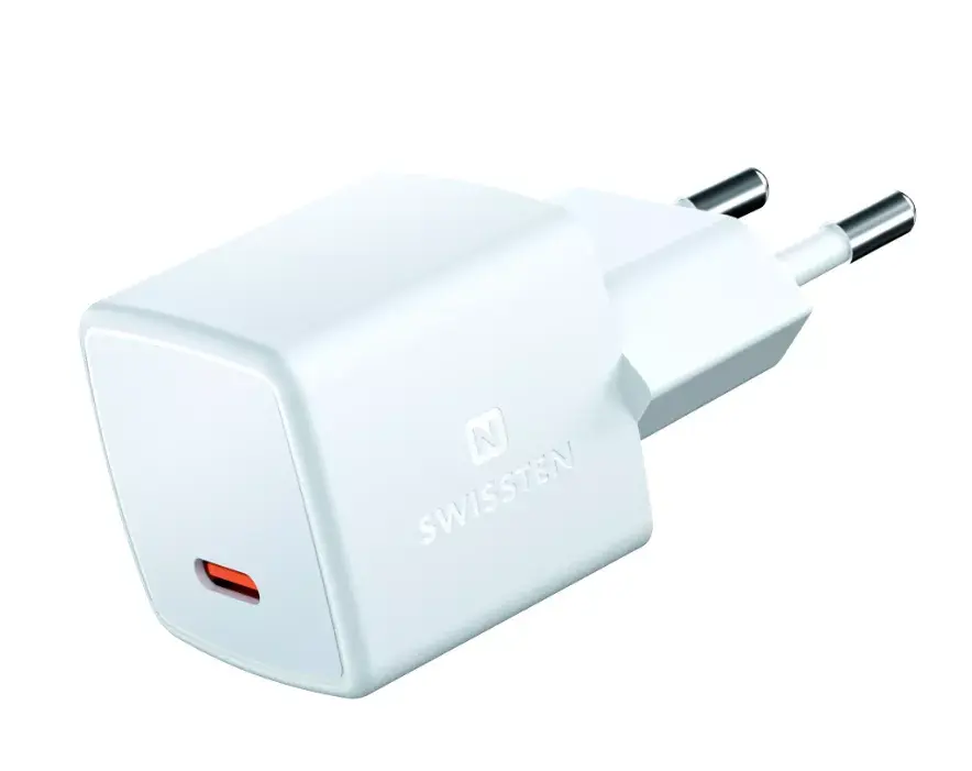 SWISSTEN Mini Travel Charger GaN 25W PD Photo 3