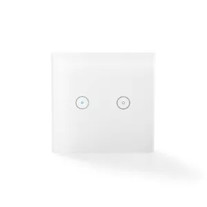 Nedis WIFIWS20WT Smart Wi-Fi Dual Light Switch