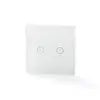 Nedis WIFIWS20WT Smart Wi-Fi Dual Light Switch Photo 2
