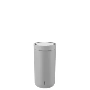 Stelton To Go Click Grey Stainless steel