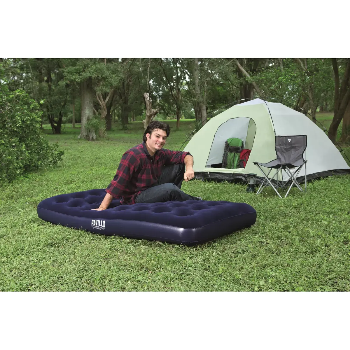 Bestway Airbed 67001 — Single flocked vinyl 1.88×0.99×0.22 m Photo 14
