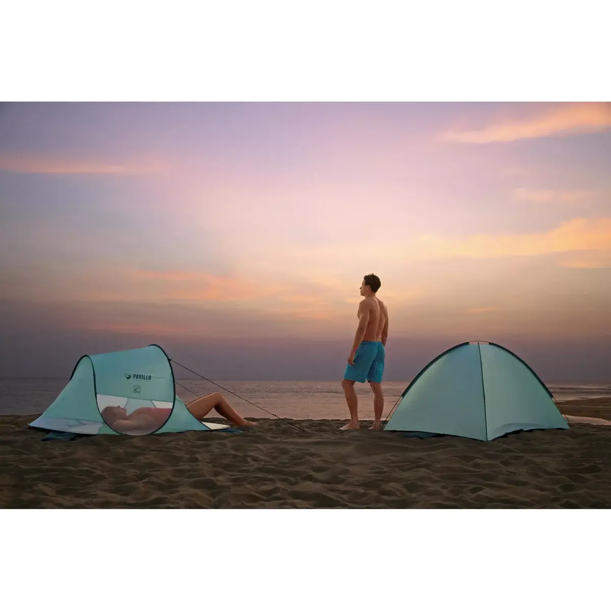 Pludmales telts Beach Quick 2 Bestway Pavillo 2,00x1,20x0,90 m Photo 18
