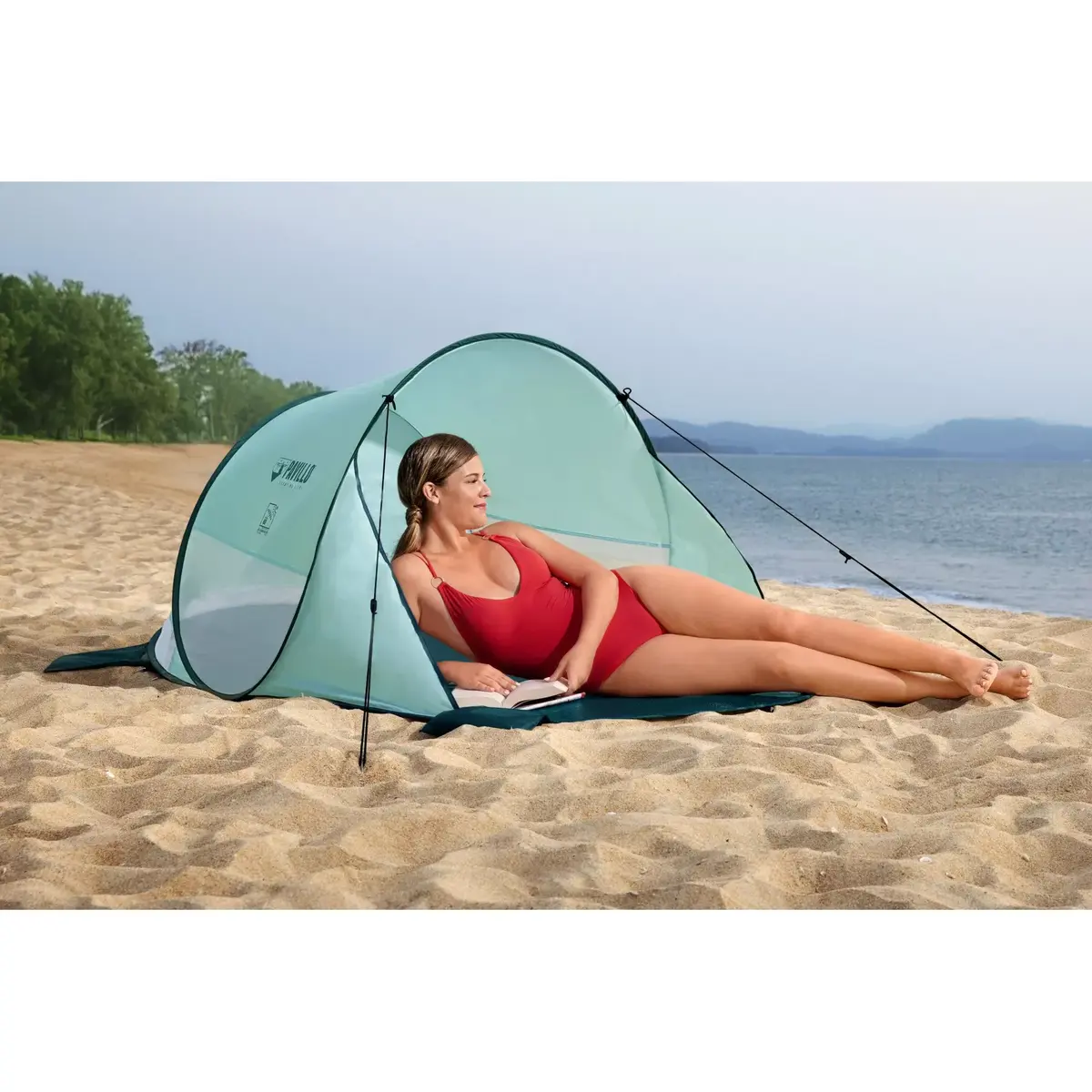 Pludmales telts Beach Quick 2 Bestway Pavillo 2,00x1,20x0,90 m Photo 21