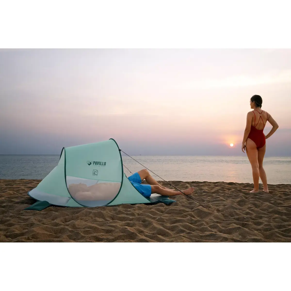 Pludmales telts Beach Quick 2 Bestway Pavillo 2,00x1,20x0,90 m Photo 26